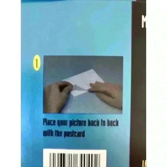 PICTURE-IT Make Your Own Postcard 10 Adhesive‎ Photo Cards 4X6 USA NIP Vintage - Picture 3 of 7